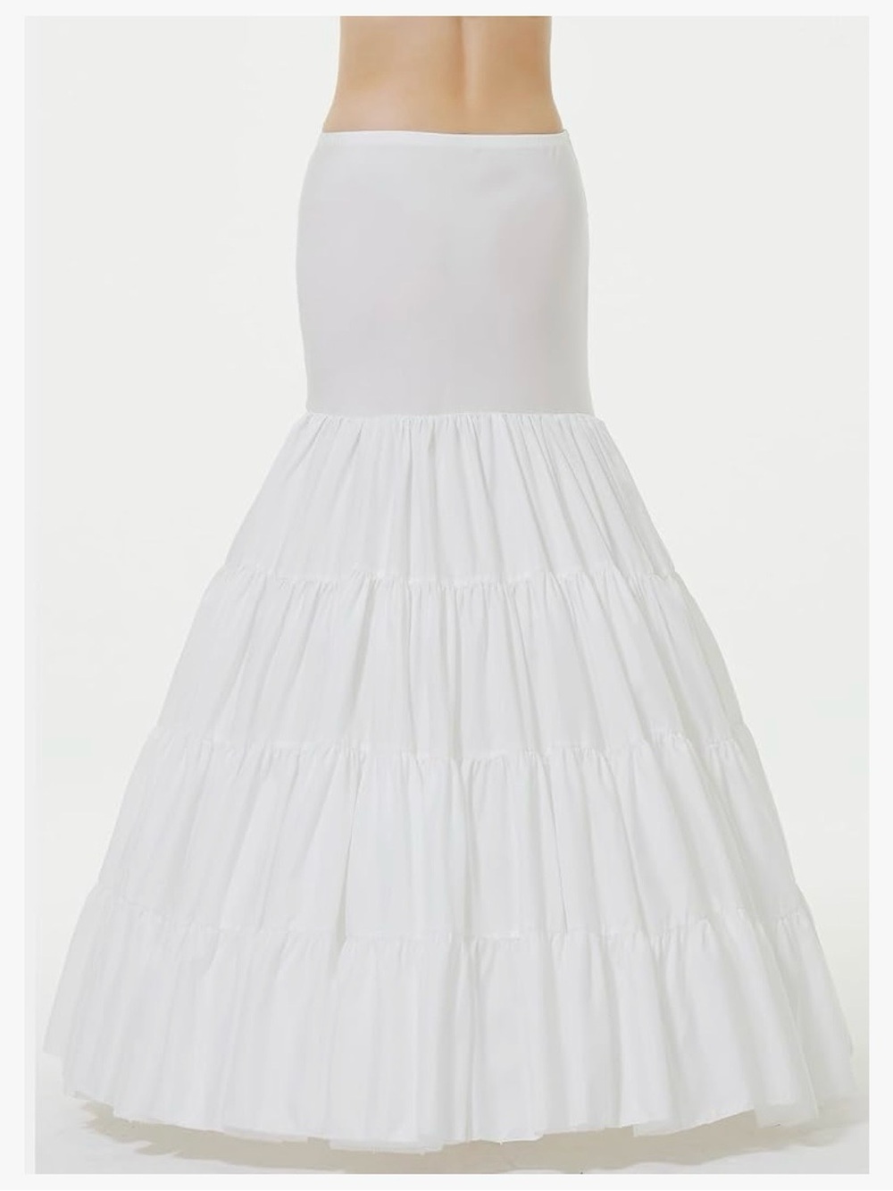 Beautelicate A-line full gown floor length bridal dress gown slip petticoat